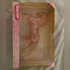 Breyer Spirit of the Horse #1350 Pink Ribbon Andalusian Breast Cancer Awareness